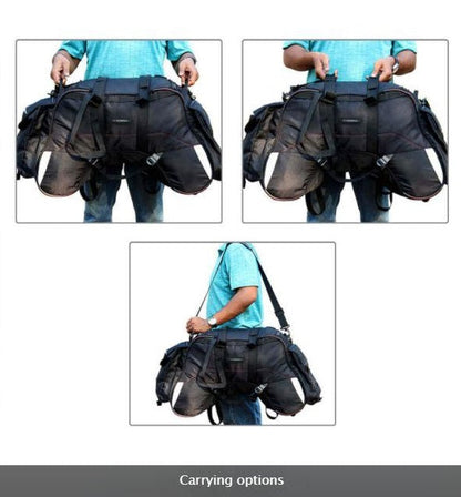 100% WATERPROOF CLAW MOTORCYCLE TAIL BAG