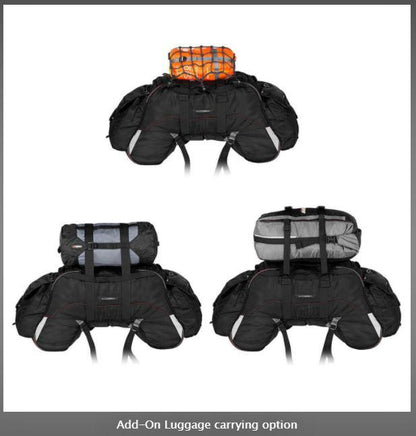 100% WATERPROOF CLAW MOTORCYCLE TAIL BAG