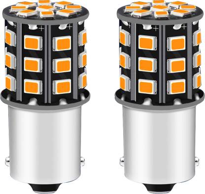 33 SMD Parking Led Bulb Orange (12V, 5W) (Universal For Bike, Universal for Car, Pack Of 2)