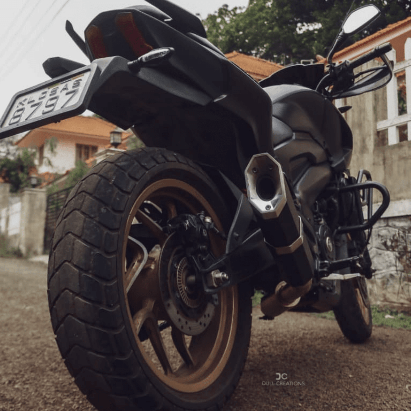 Bajaj Dominar 400 Rogue Barrel Exhaust