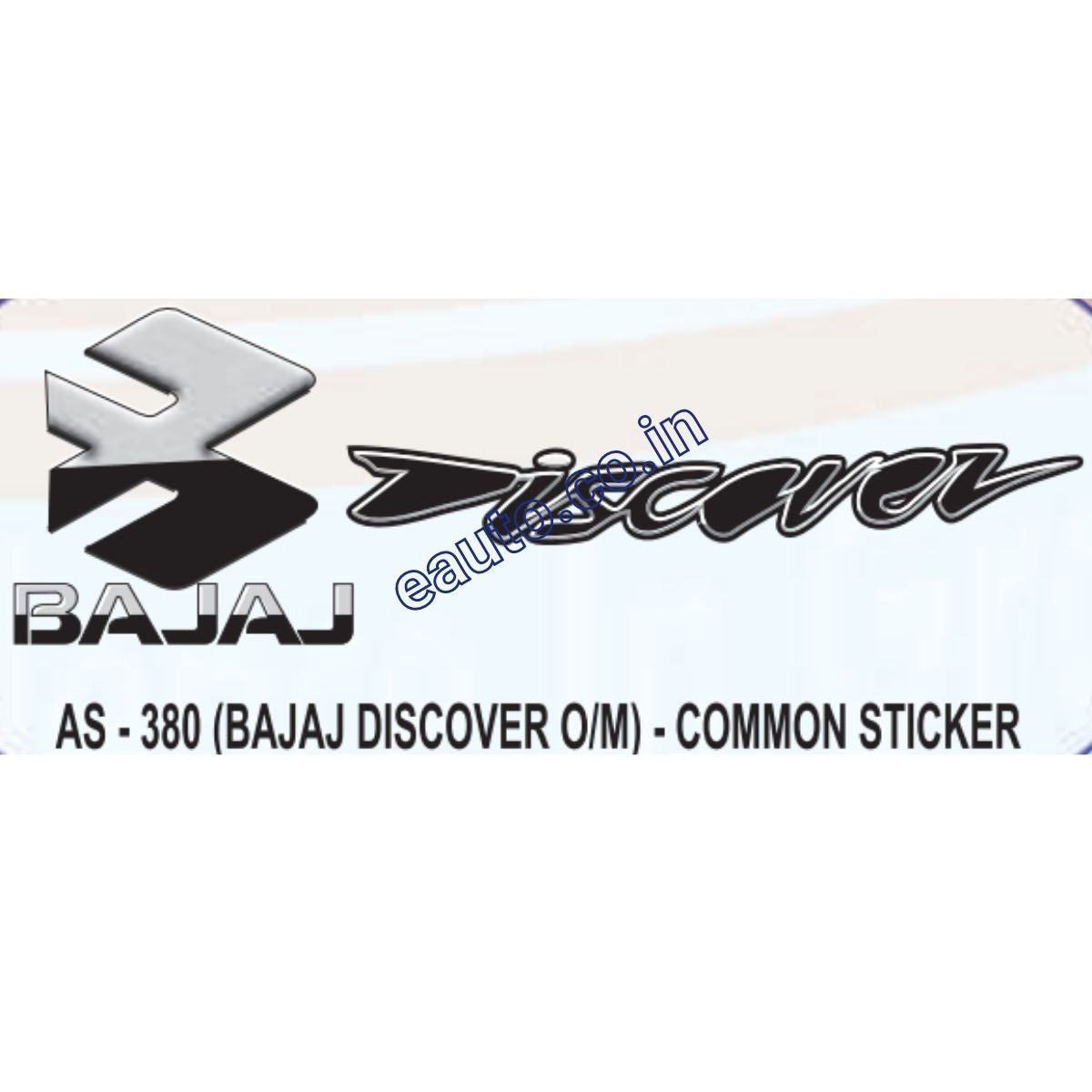 Graphics Sticker Set for Bajaj Discover | Old Model | Common Sticker | Both Sides