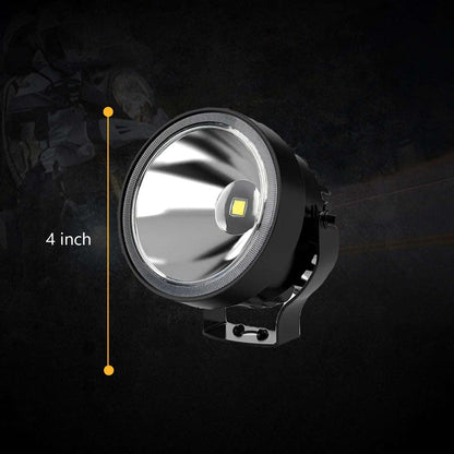 4 inch White Spotlight 45W, Led Off Road Super Bright Driving Fog Light for Bikes, Cars and Trucks (Pack Of 2pcs)