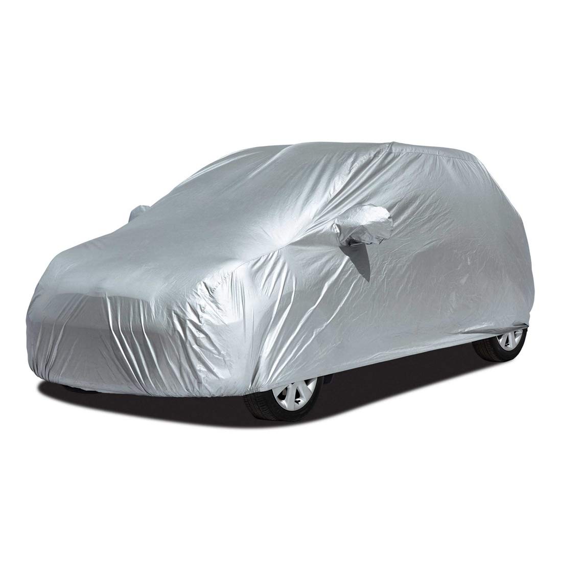 Mahindra KUV100 Car Body Cover, Heat & Water Resistant, Dustproof with side mirror pockets