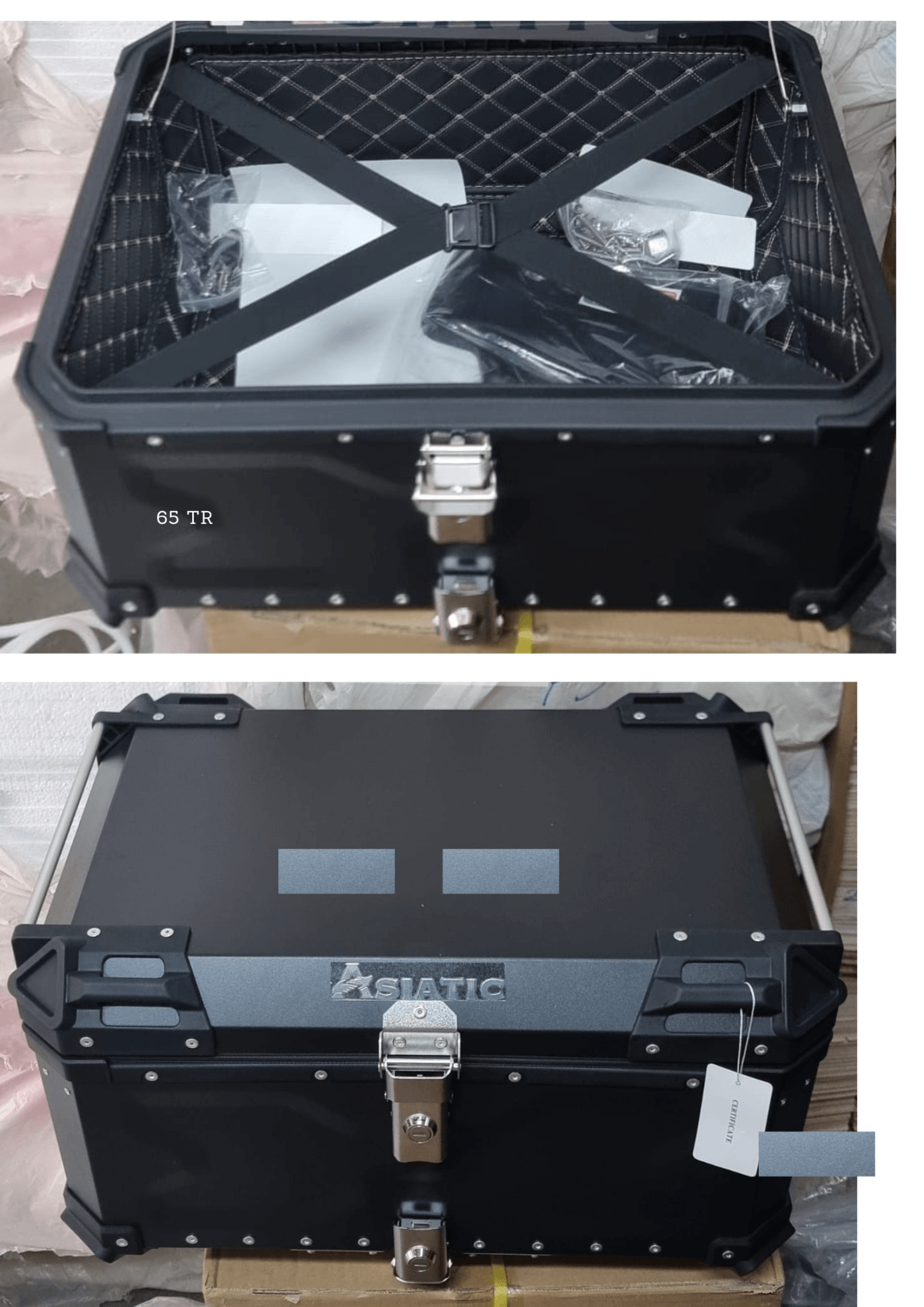 65Ltr Motorcycle Top box