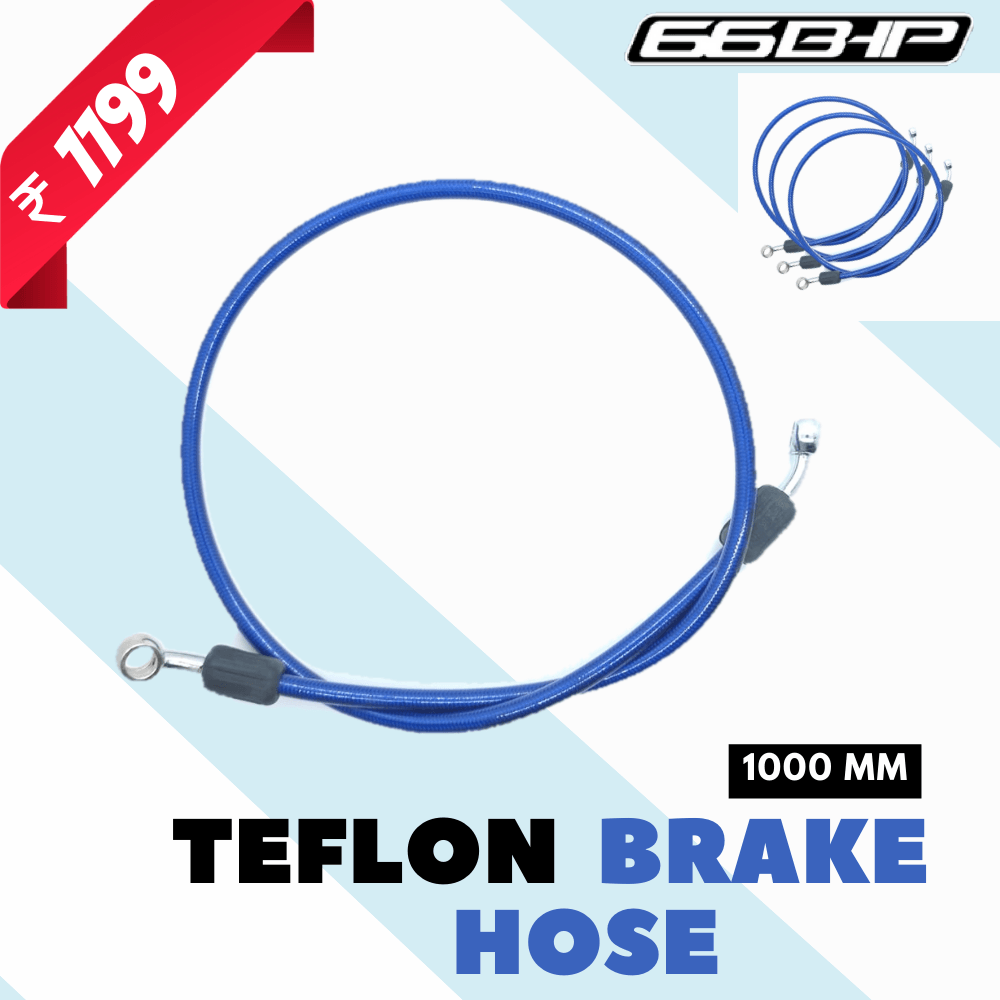 66BHP 1000mm Teflon Brake Hose