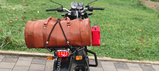 66Bhp duffle leather bag