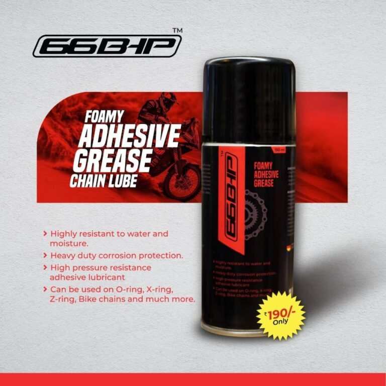 66Bhp Foam Adhesive Grease Chain Lube  150 ml