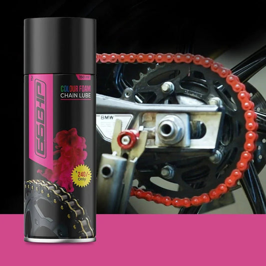 66Bhp Foam Chain Lube REDDISH PINK 150 ml