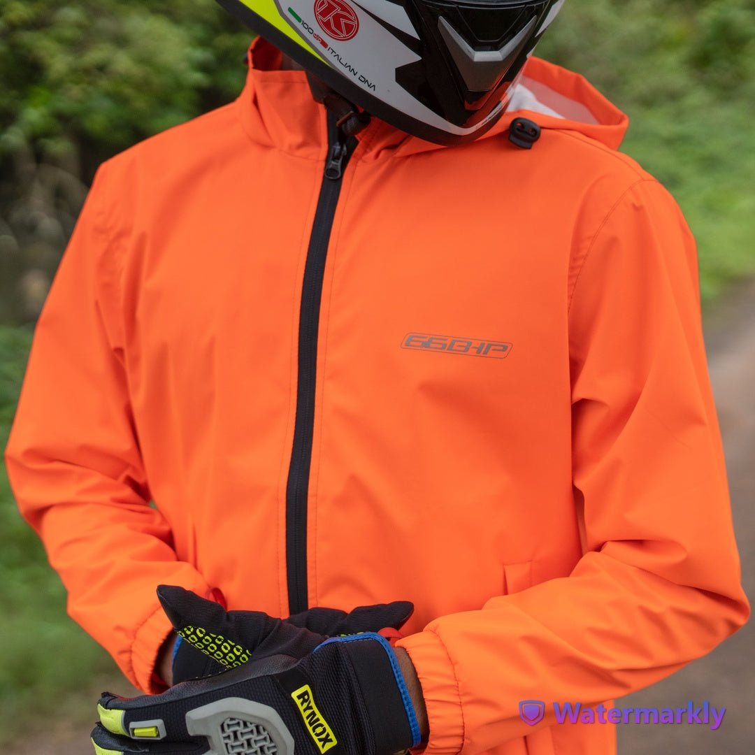 66BHP Rain jacket with inner lining