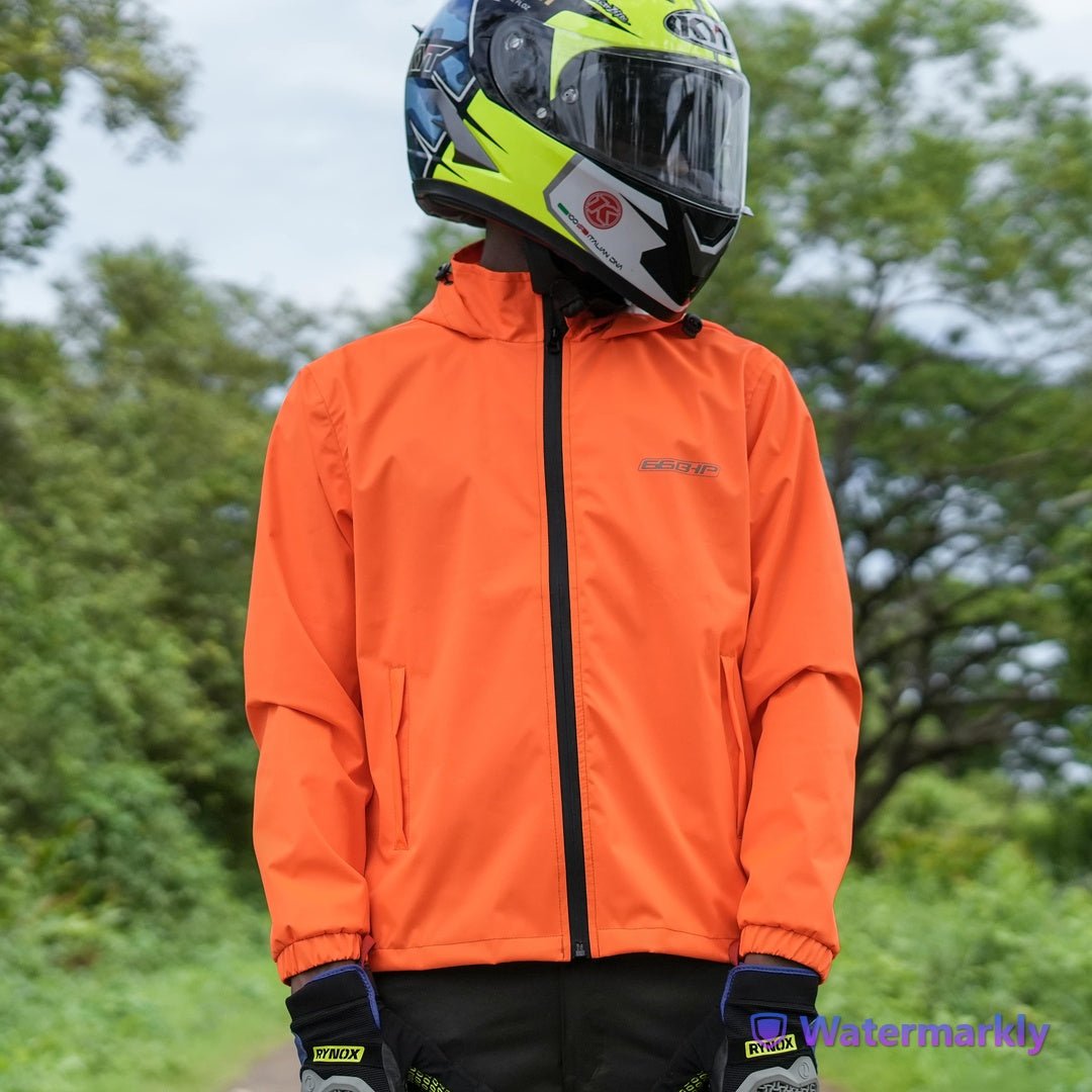 66BHP Rain jacket with inner lining