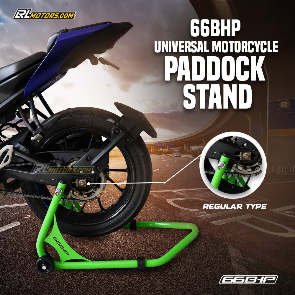 66BHP Universal Motorcycle Paddock Stand