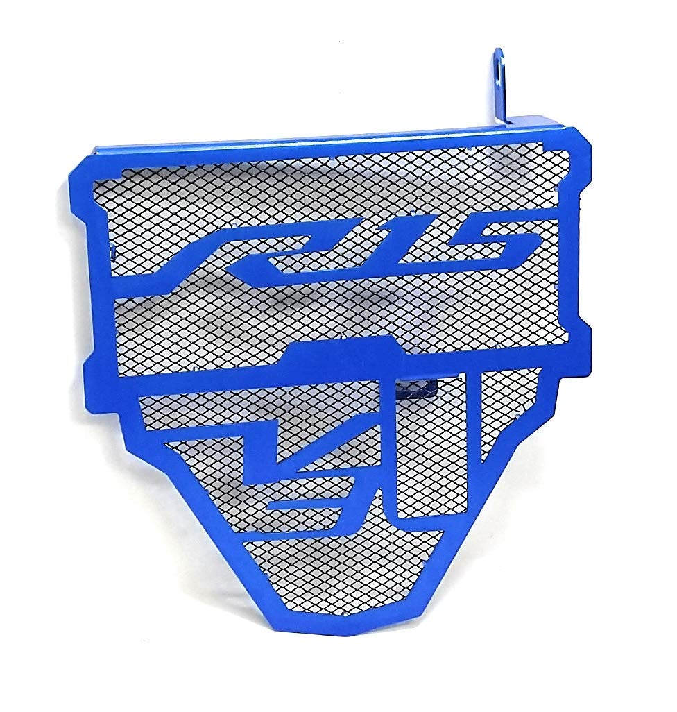 Autopowerz Aluminium Motorcycle Radiator Guard Protector Grill Only Fit in Yamaha R15 V3 (Blue)