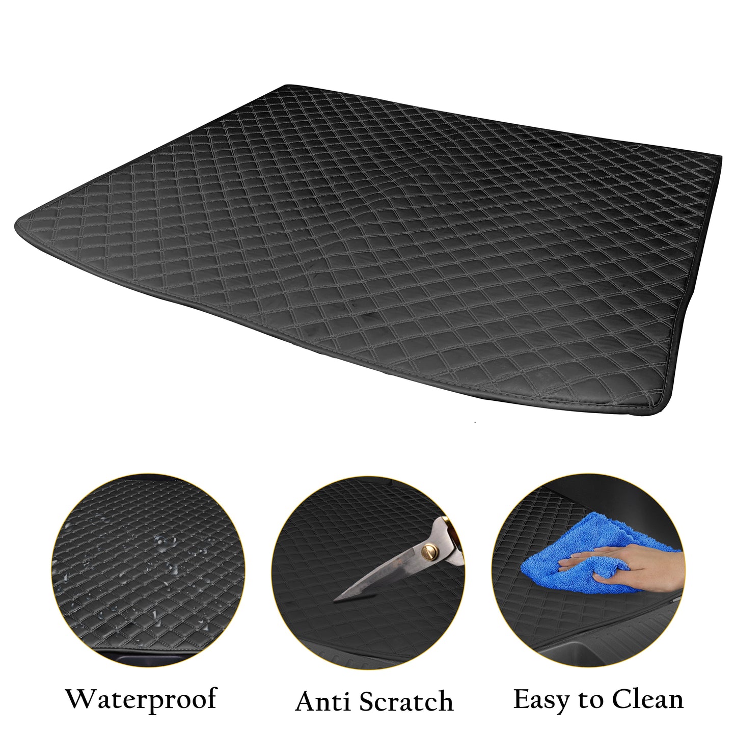 Autofurnish 7D Custom Fitted Car Trunk Base Mat for Hyundai Hyundai  Venue N-Line 2024