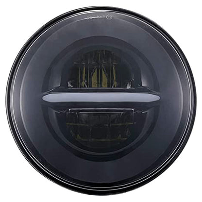 7 Inch Round Led Headlight with Minus DRL (Operating Voltage 12V-80V, 90W)