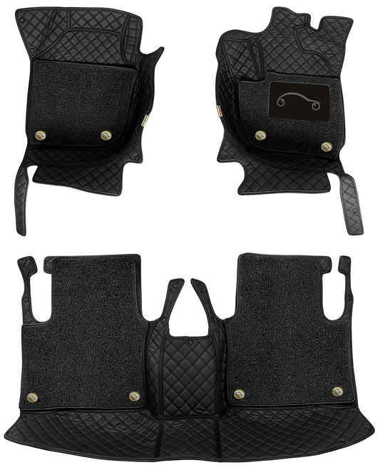 Autofurnish 7D Luxury Custom Fitted Car Mats For Honda Brio 2011-19