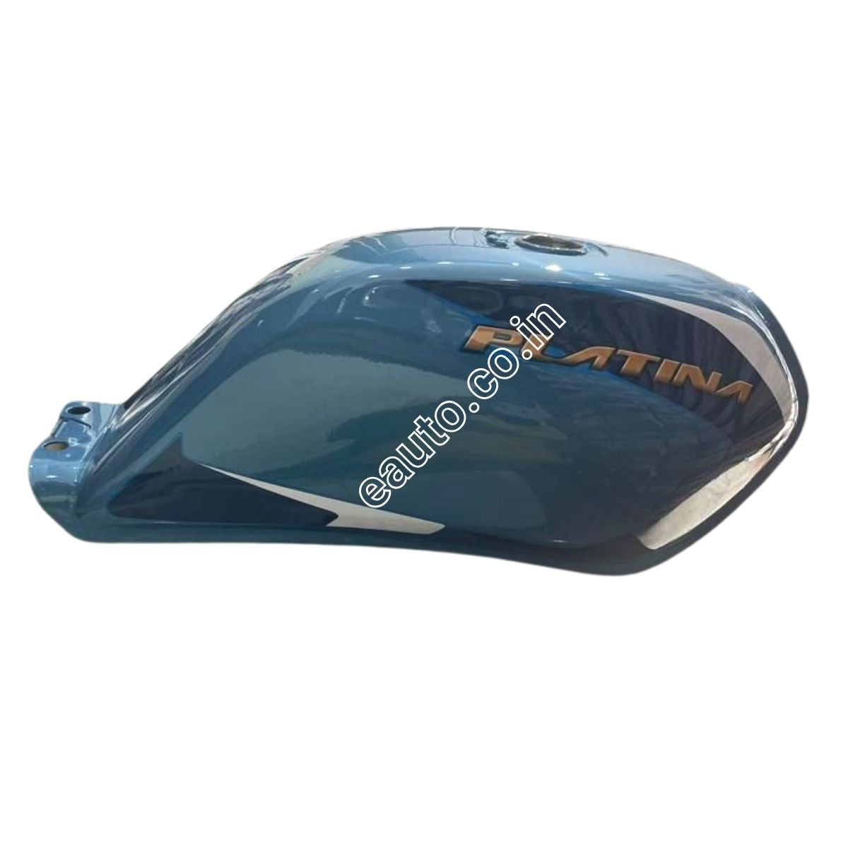 Eauto Petrol Tank for Bajaj Platina New Model | Blue