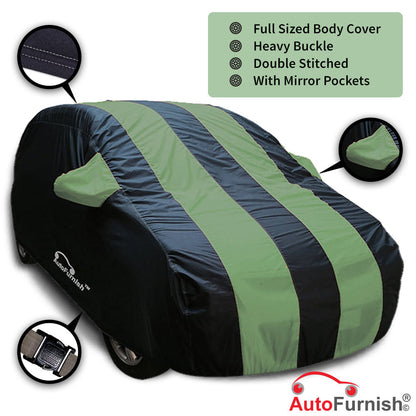 Autofurnish  Stylish Aqua Stripe  Car Body Cover For BMW X6 xDrive 2022