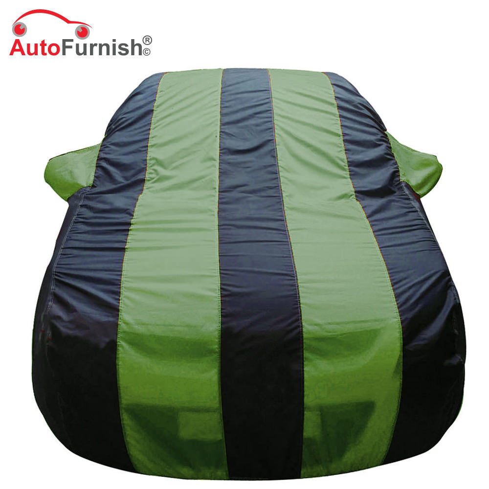 Autofurnish  Stylish Aqua Stripe  Car Body Cover For Mercedes GLC 300 2023