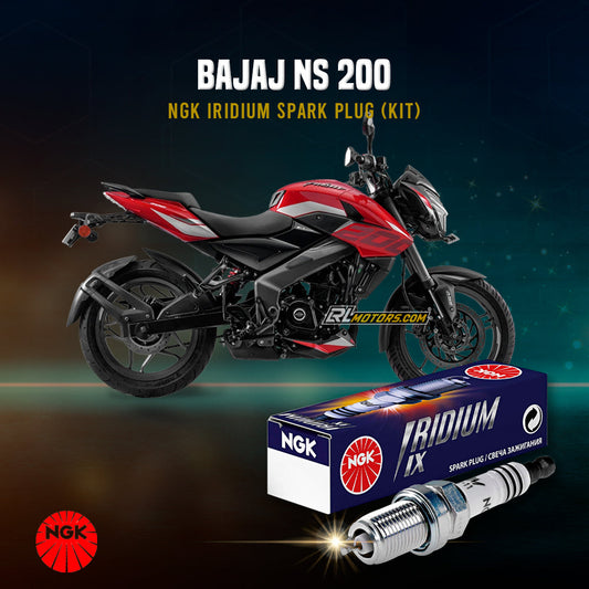 Bajaj NS200 NGK Iridium Spark Plug (Kit)