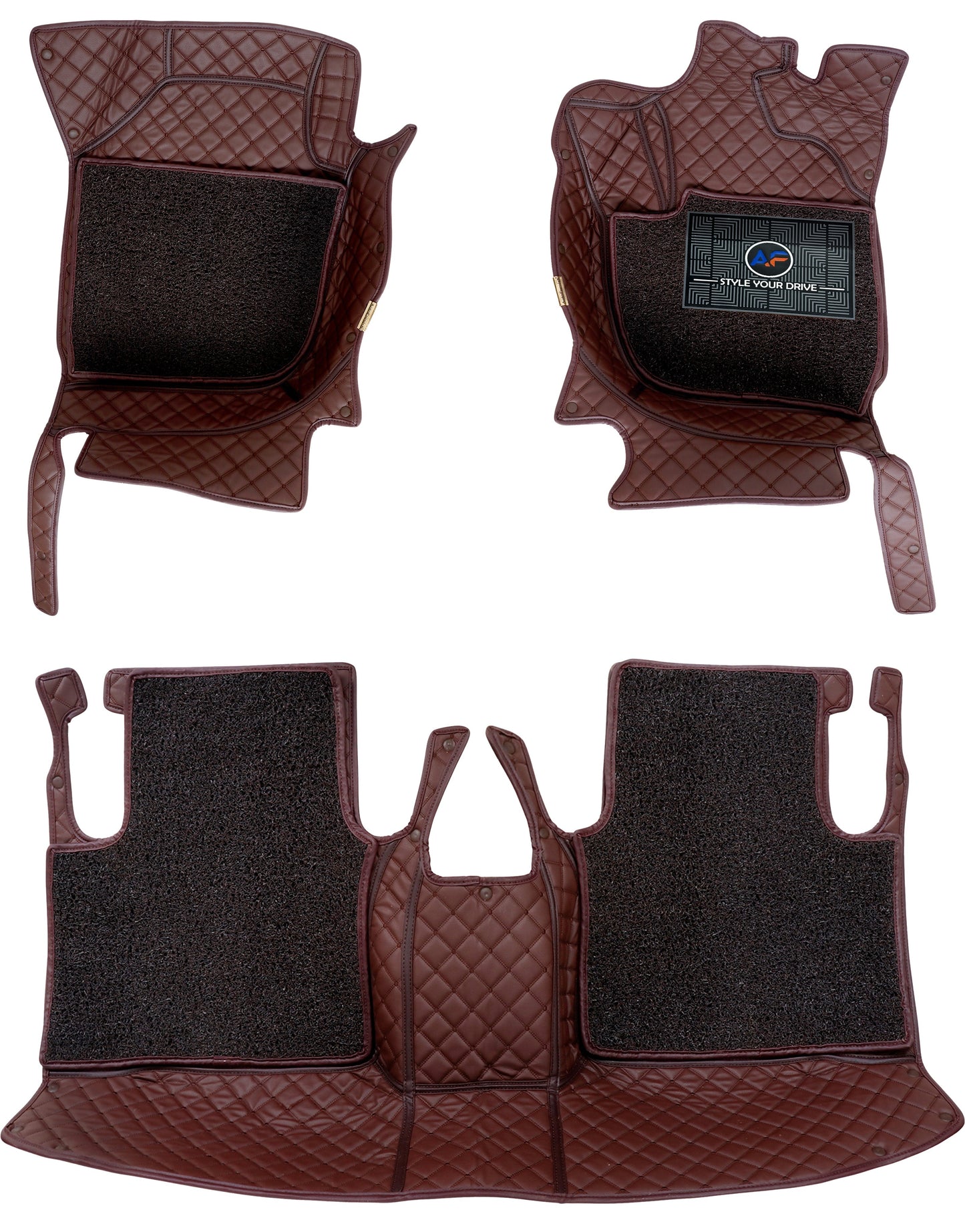 Autofurnish 7D Luxury Custom Fitted Car Mats For Hyundai Venue N-Line 2024