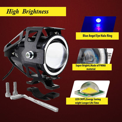 AutoPowerz LED Fog Light For Royal Enfield, KTM, Bajaj, Hero, Yamaha Universal For Bike