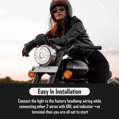 7 inch Led Headlight for Bikes and Cars (60W)