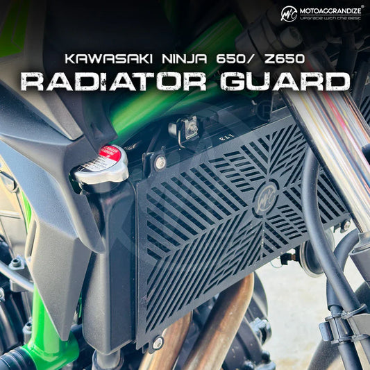 Kawasaki Ninja 650 MOTOAGGRANDIZE Radiator Guard/Protector