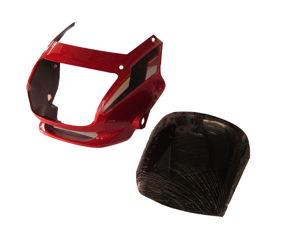 Headlight Visor Fit For Hero Super Splendor New Model Candy Blazing Red