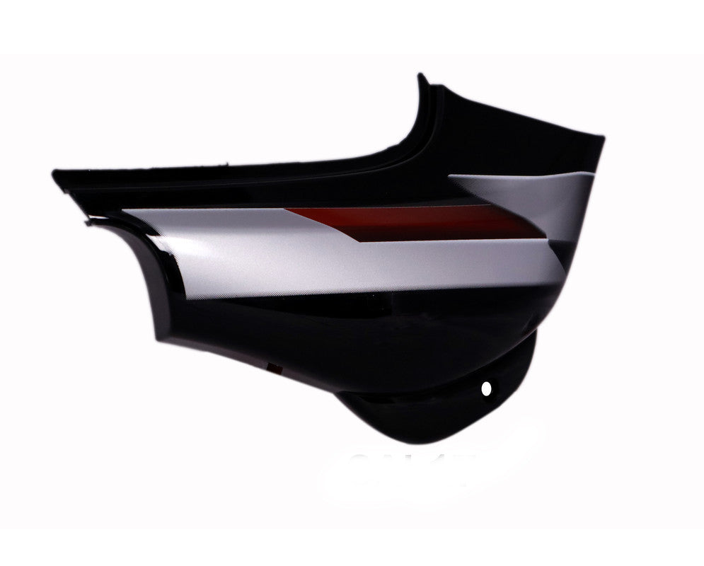 Side Panel / Side Cowl Set Fit For Bajaj CT-100 Black (Red Sticker)