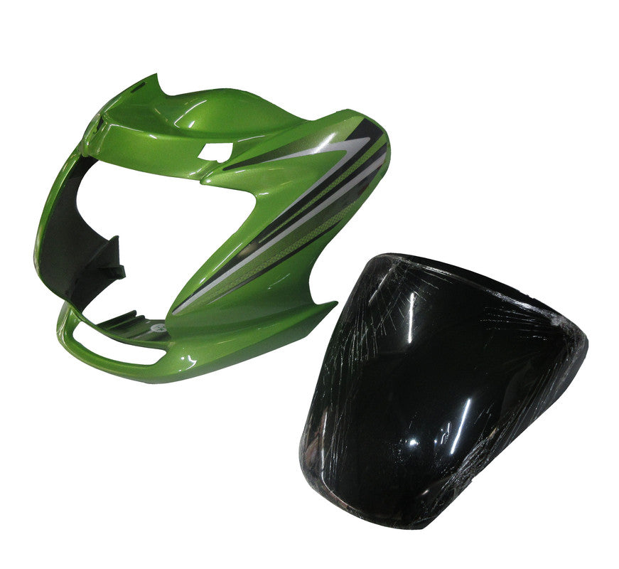 Headlight Visor Fit For Hero Passion Pro Digital Leaf Green