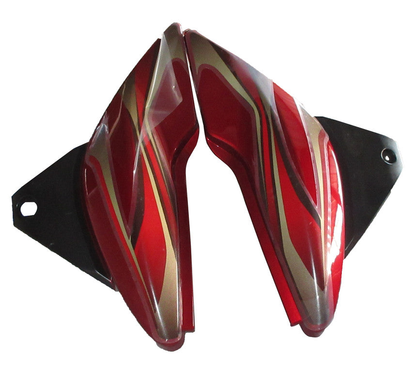 Side Panel / Side Cowl Set Fit For Bajaj Discover 100Cc Flame Red