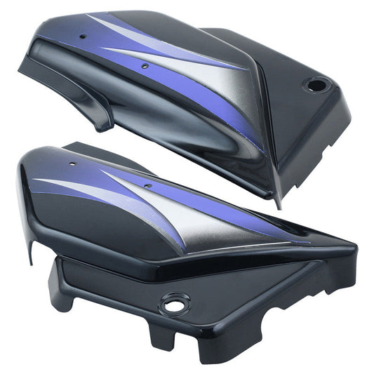 Side Panel / Side Cowl Set Fit For Hero Splendor Pro Black(Blue Sticker)