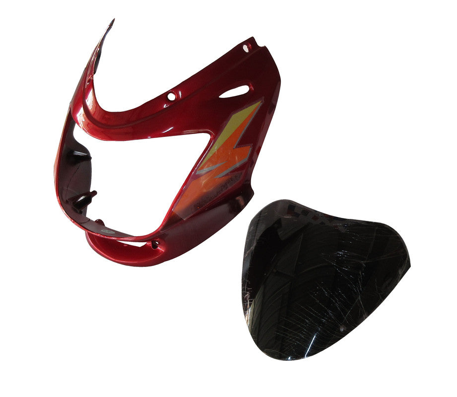 Headlight Visor With Glass Fit For Bajaj Caliber 115 Flame Red