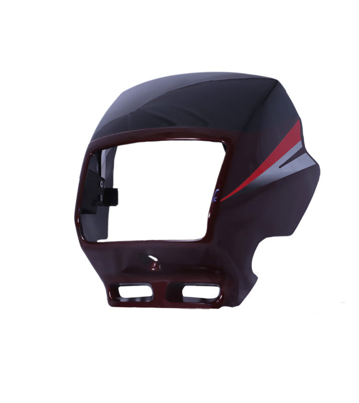 Headlight Visor Fit For Yamaha YBX Candy maroon