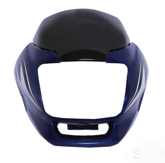 Headlight Visor Fit For Hero Super Splendor Latest (Type 3) Vibrant Blue