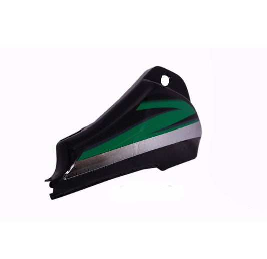 Side Panel / Side Cowl Set Fit For Bajaj Caliber Old Model Meatallic Black (Green Sticker)