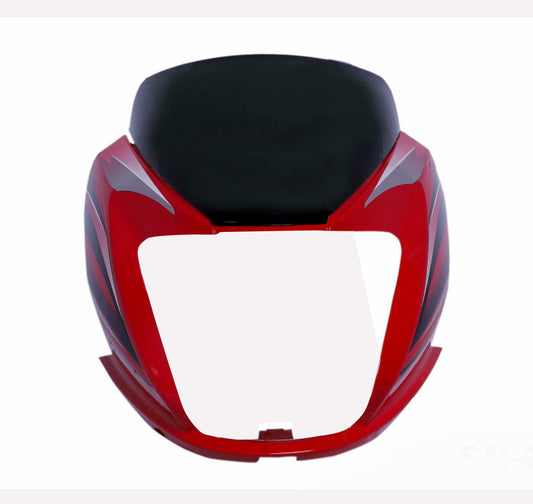 Headlight Visor Fit For Hero Passion Pro Type-3 With Glass Sporst Red