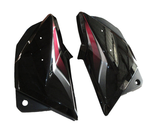 Side Panel / Side Cowl Set Fit For Hero Splendor Pro Type 4 Black (Red Stik.)