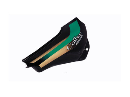 Side Panel / Side Cowl Set Fit For Bajaj Caliber Croma Black (Green Sticker)