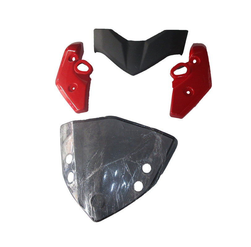 Headlight Visor Fit For Yamaha FZ Sports Red