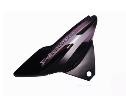 Side Panel / Side Cowl Set Fit For Bajaj Discover 125Cc Black (Purple Sticker)