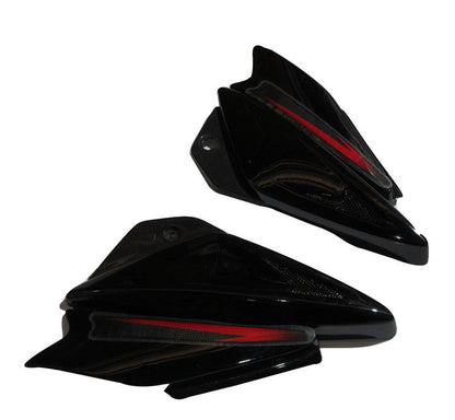 Side Panel / Side Cowl Set Fit For Bajaj Pulsar 135Cc UG-3 Black/ Red