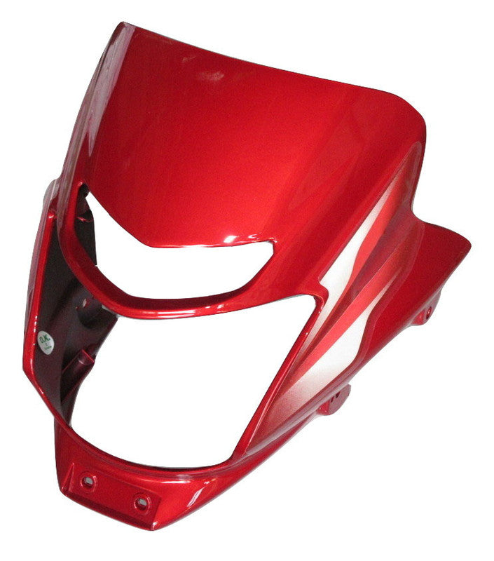 Headlight Visor Fit For Bajaj Platina DRL Comfortec Candy Blazing Red