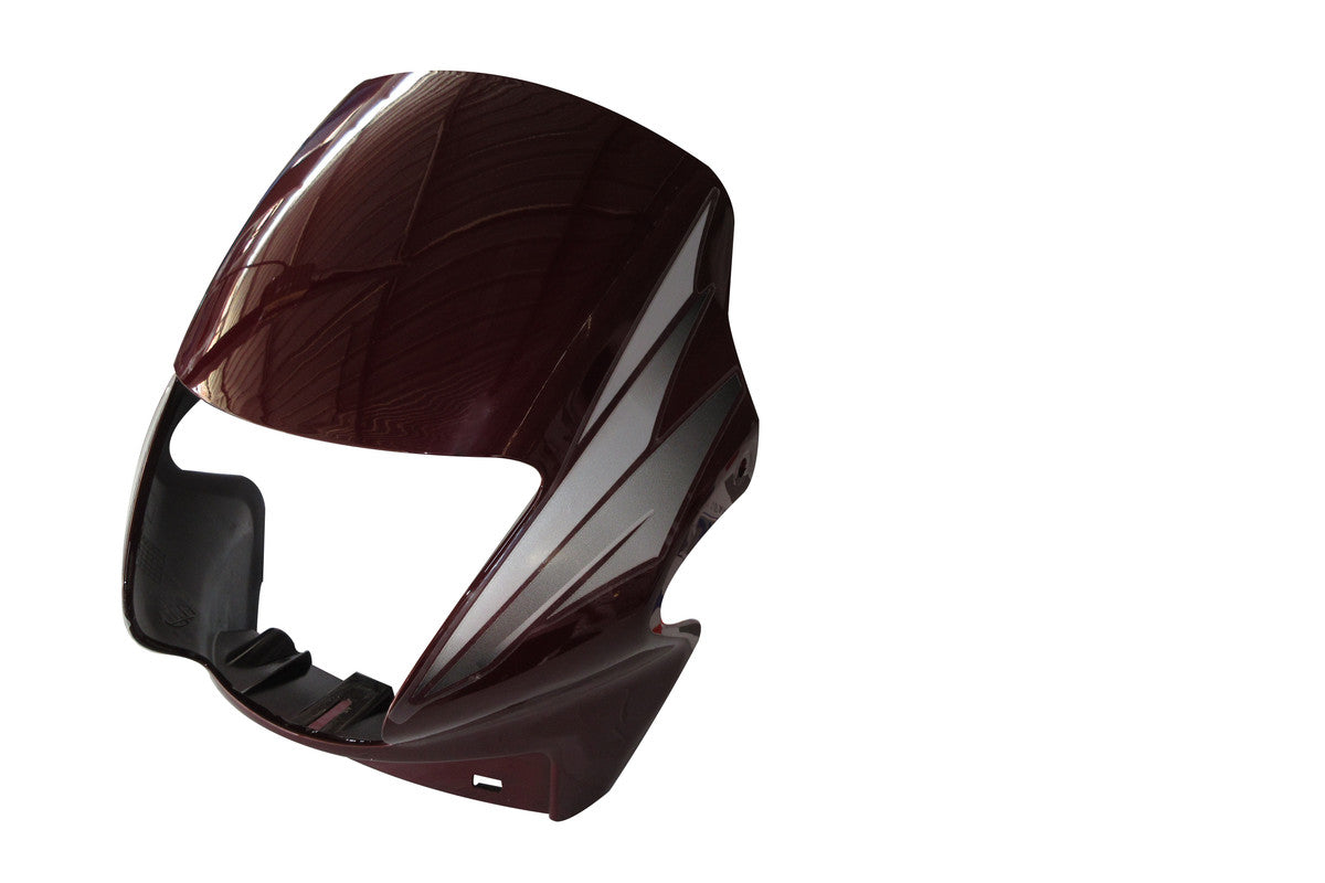 Headlight Visor Fit For Hero Passion Plus New Model Palace Maroon