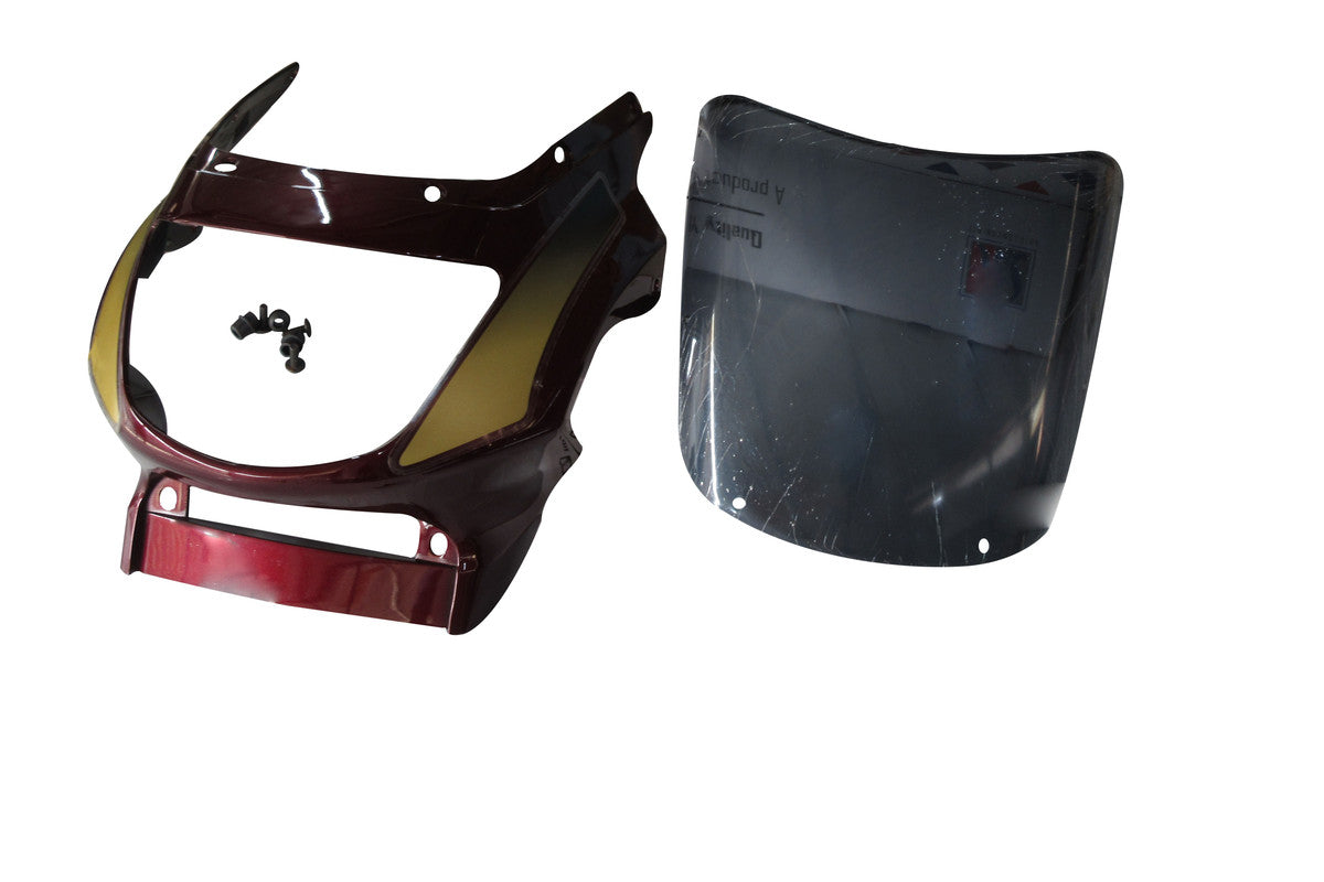 Headlight Visor fit For With Glass Hero Ambition Palace Maroon