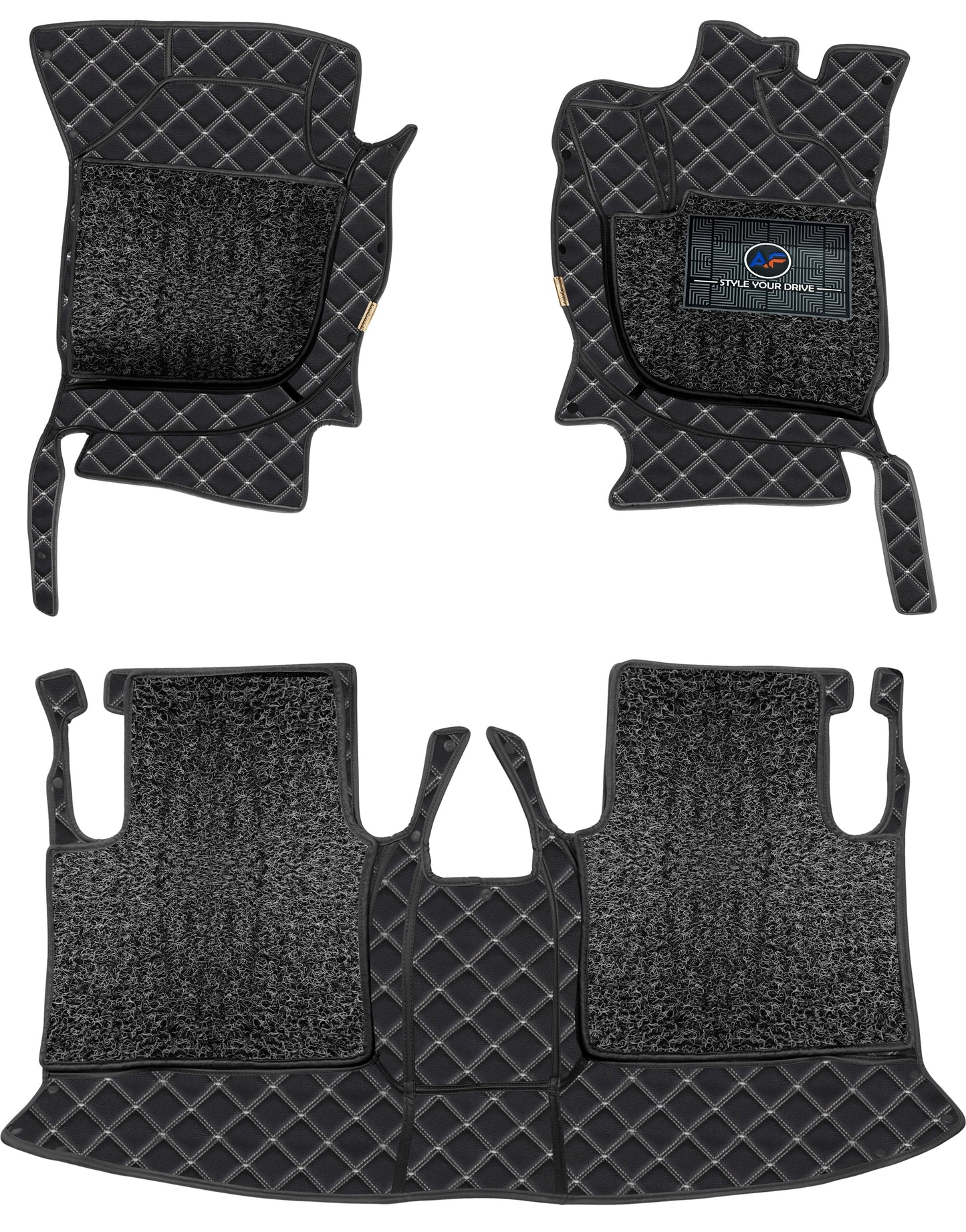 Autofurnish 7D Luxury Custom Fitted Car Mats For Audi Q3 -2014-22