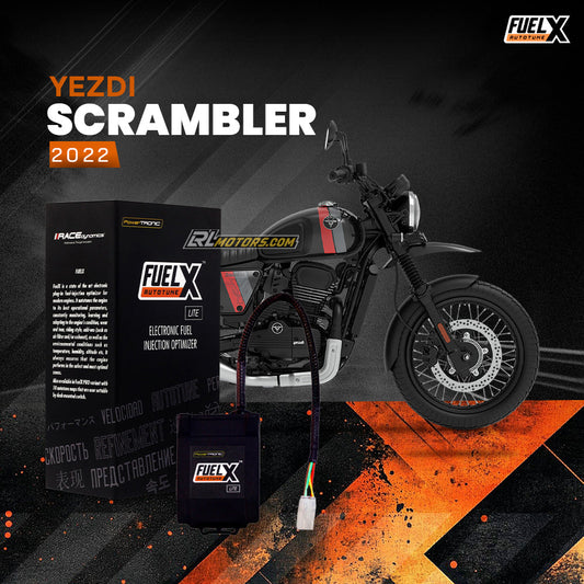 Yezdi Scrambler 2022 Fuelx Lite