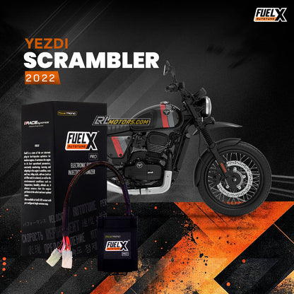 Yezdi Scrambler 2022 Fuelx Pro