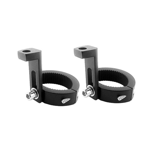 Autopowerz Fixing Mount Bracket Tube Clamps for LED Work Light Car and Motorcycle Spotlight Bracket Big 1 Set (Pack of 2)