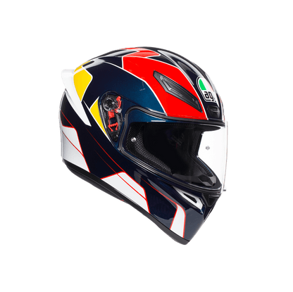 AGV K1 MULTI ECE DOT - PITLANE BLUE/RED/YELLOW